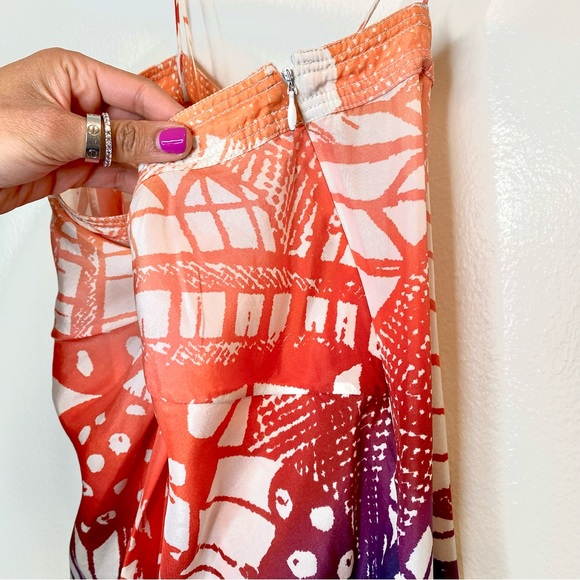 Diane Von Furstenberg “Gilmore Oasis” silk dress 🧡 - Picture 13 of 16